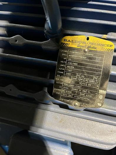 Used WHEELABRATOR 20 HP DIRECT DRIVE WHEEL UNIT