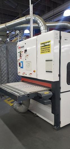 Used 2012 52" Timesaver 2200 Series Rotary Brush Deburring Machine