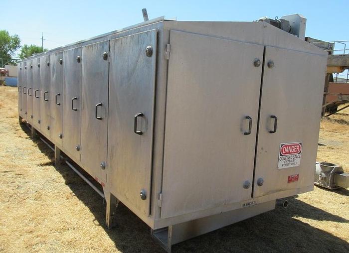 Used Blancher, Belt, 54" x 25', S/st, ABCO, Two Stage, C741712 #C741712