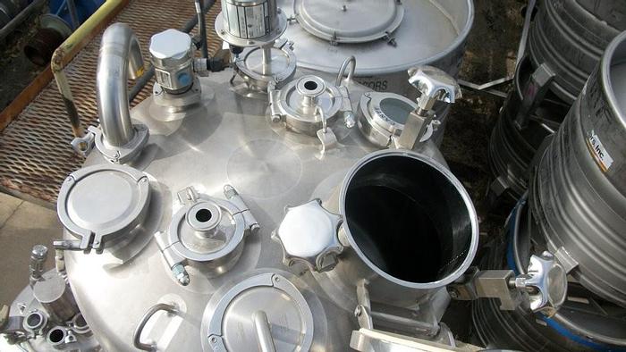 Used Tank, 125 Gallon, S/st, FV, 30 PSI, Fieldmeier, 24" x 52", #S741345