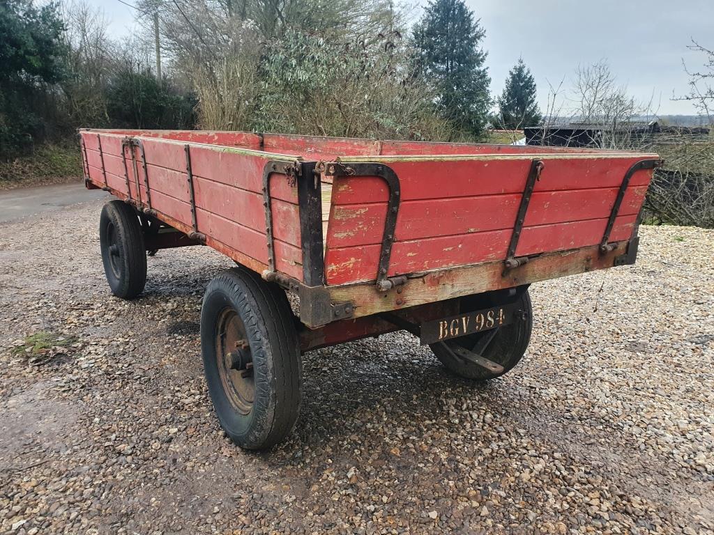 Used Vintage Dropside Trailer