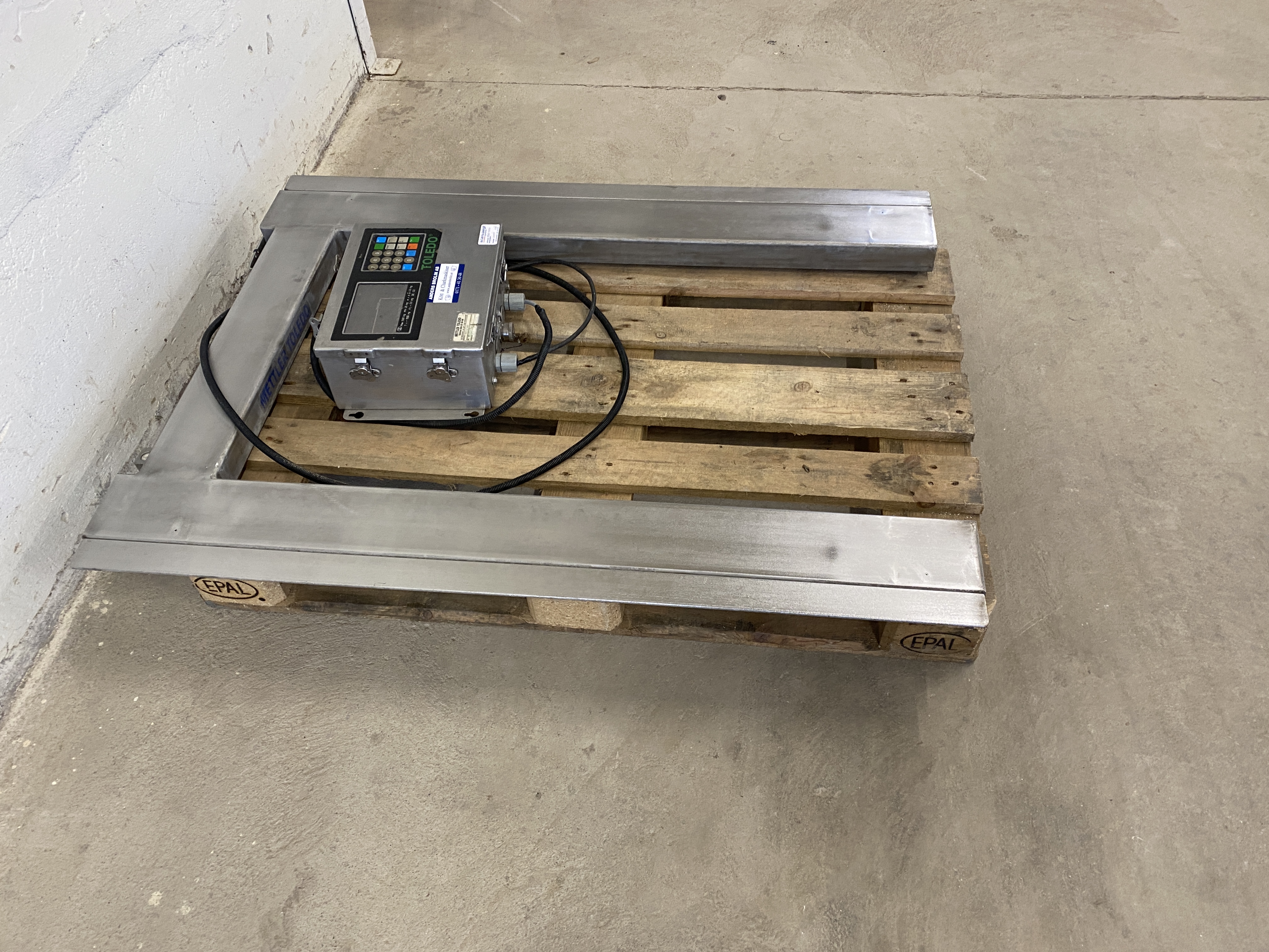 Begagnad Mettler toledo  Pallvåg 1500kg