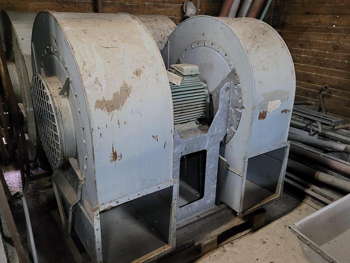 Used Elementy do tunelu zamrażalniczego, fluidyzacyjnego (rynna wibracyjna, chłodnice, wentylatory) "KÜHLAUTOMAT" BERLIN