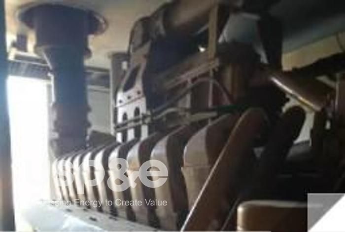 Used 10.5 MW 2008 Used Caterpillar G3520C Natural Gas Power Plant