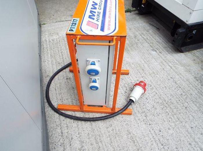 Used Site Distribution Boards 63A 3 Phase Input with 3 Phase 32A and 16A Sockets : Single Phase 32A and 16A Sockets