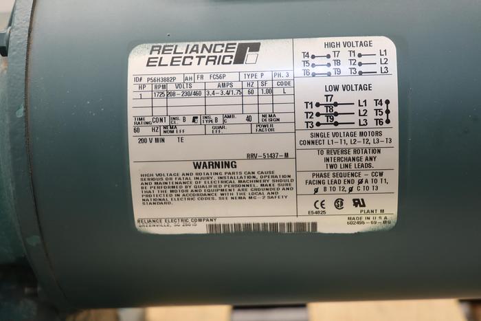 Unused Dodge FC56CG21A1G2 Gear Drive With A/C Motor #44157