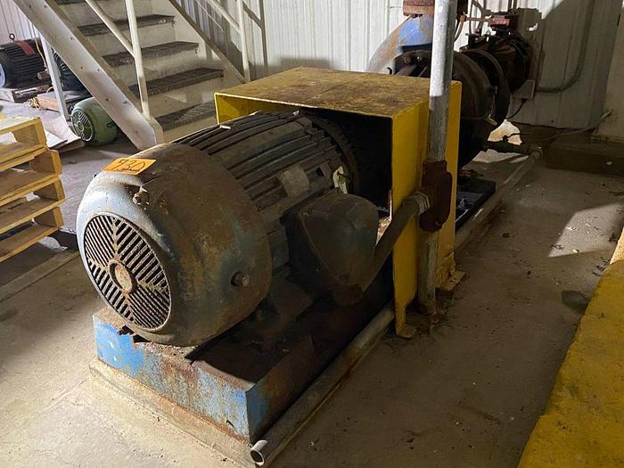 Used GOULD 3196 75 HP CENTRIFUGAL PUMP 6x6-17