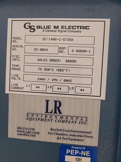 Used GS  Blue M Electric Oven