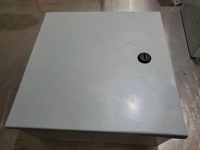 Used SCE-12N1206LP 12" x 12" x 6" Industrial Electrical Enclosure (Y3)