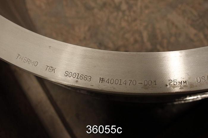 Unused Black Clawson UV 100 Pressure Screen Basket, .010" Slots #36055