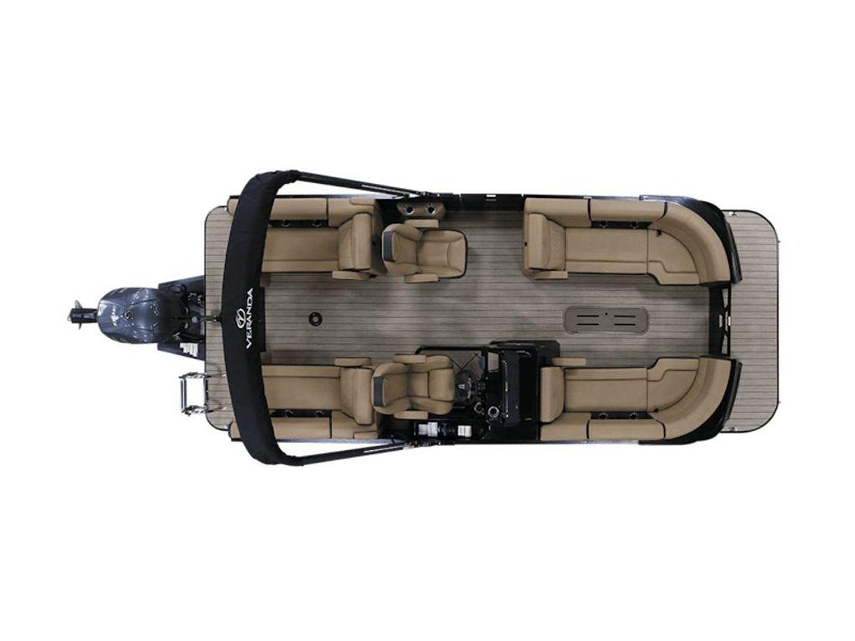2025 Veranda VX22RC Premium Luxury Tri-Toon