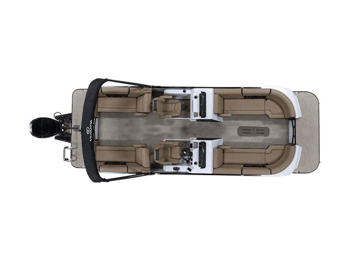 2025 Veranda VX25DCRC Luxury Tri-Toon