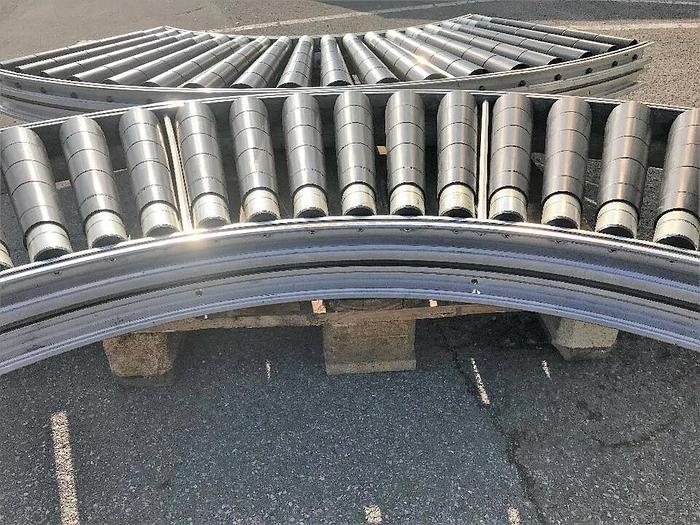 Gebraucht Rollenbahnkurve Kurvenförderer 90° 60cm breit