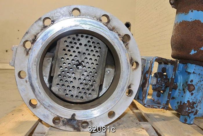 Used Neles Jamesbury QR21CB10CCJK 10" R-Series Segment Control Ball Valve #32081