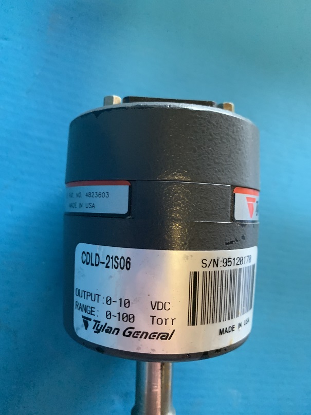 Used Tylan General cdld-21506 Capacitance Diaphragm Gauge