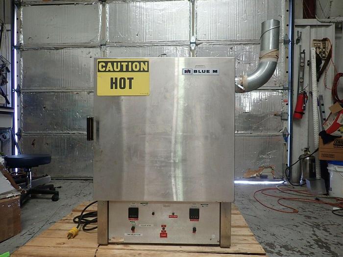 Used Blue M Model OV-510A-2 Laboratory Oven Furnace with Trays & Exhaust Connection
