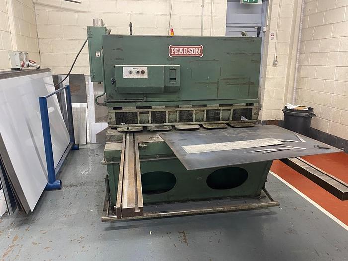 Used Pearson 1250 x 13mm Guillotine Shears