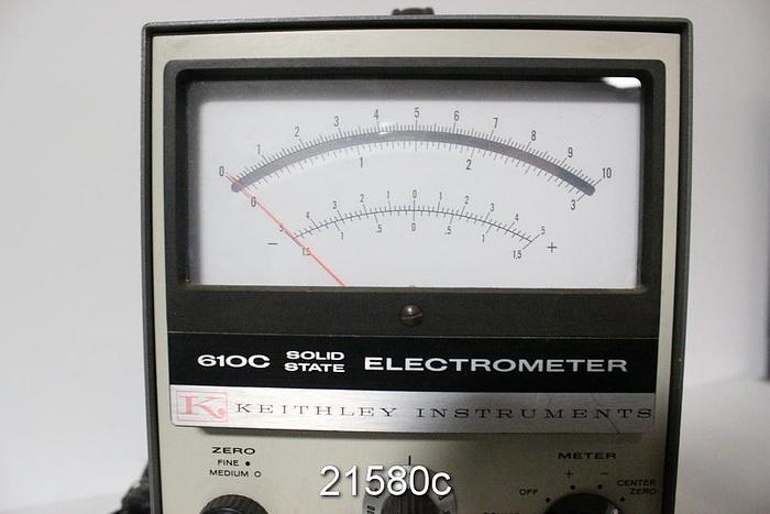 Used Keithley Instruments 610C Electrometer #21580