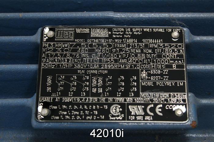 Used Howden American Fan Co. BC-2-06S-18B Blower #42010