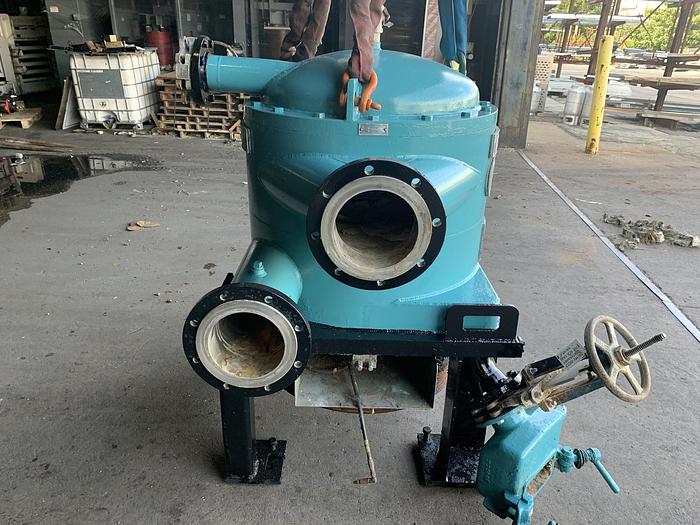 Used BLACK CLAWSON UV-100 PRESSURE SCREEN STAINLESS STEEL W/ MOTOR 2 OF 3