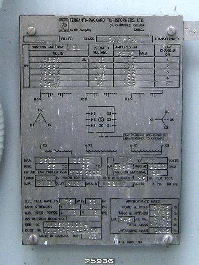 Used HAMMOND MANUF 1690NH0D0 #25936