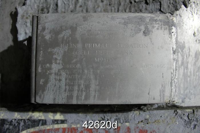 Used Apache SA240-304LSS Tank, 8' x 17', 6,375 USG #42620