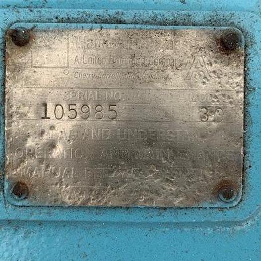 Used Waukesha Model 30 Positive Displacement Pump 30