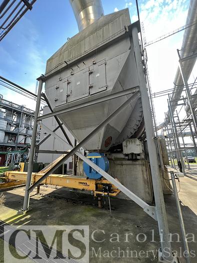 Used Buhler Aeroglide 13x60 Stainless Steel Drum Dryer with Burner