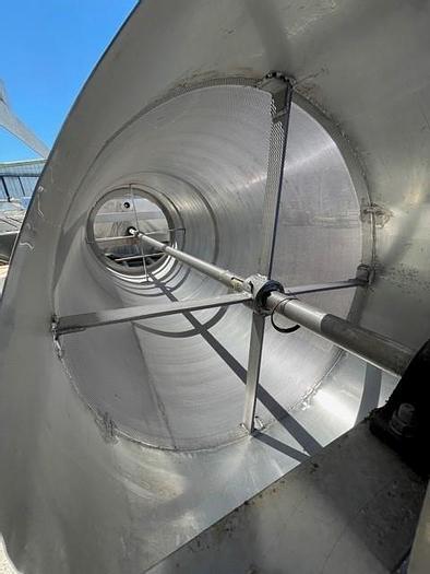 Used Lycol Stainless Steel 36" Rotary Dewatering Reel Screen