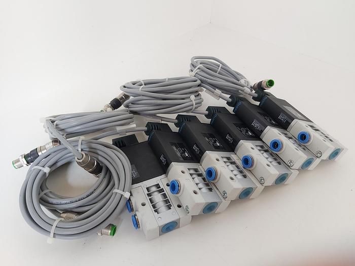 Magnetventil inkl. Kabel, Stecker, MHE4-M1H-3/2G-QS-8, 525190, Festo neu