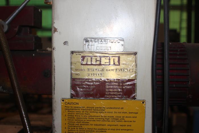 Used Acer Supra Horizontal Surface Grinder | 8" x 18"