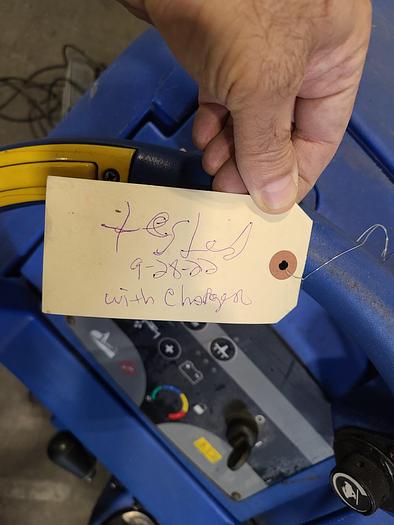 Used Clarke Focus II Floor Scrubber (B) with Built-in Charger