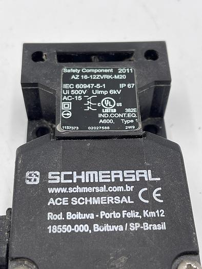 Used SCHMEASAL AZ 16-12ZVRK-M20