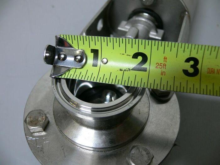 Used SPX SV100001 SV1 1.5" S-Line, EPDM Elastomers, 316L Butterfly Valve