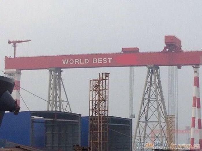 Used 900 Tonne Capacity Shipyard Gantry Crane