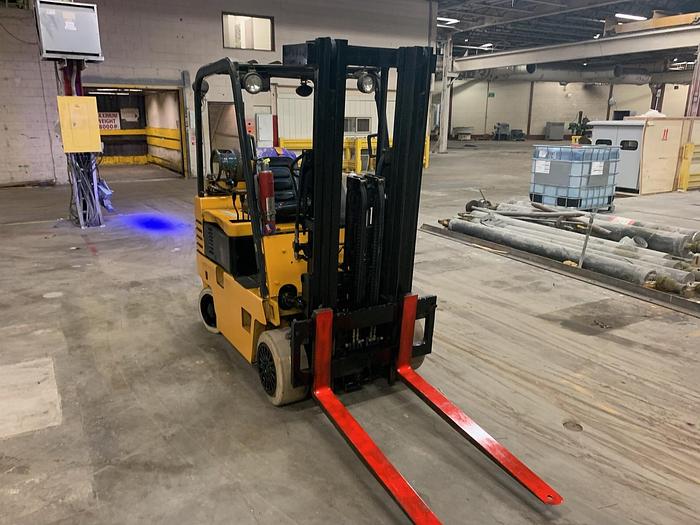 Used 5,000 POUND CATERPILLAR MODEL T50E FORKLIFT - PENDING JF
