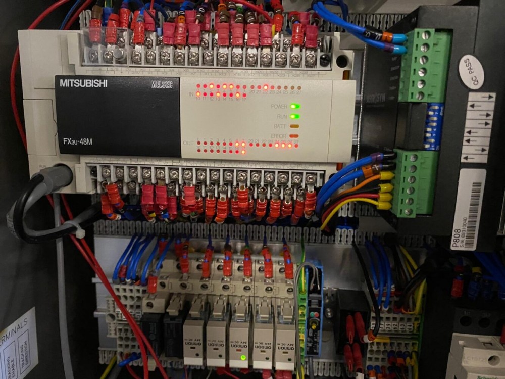 Used Ravenwood banding machine with printer