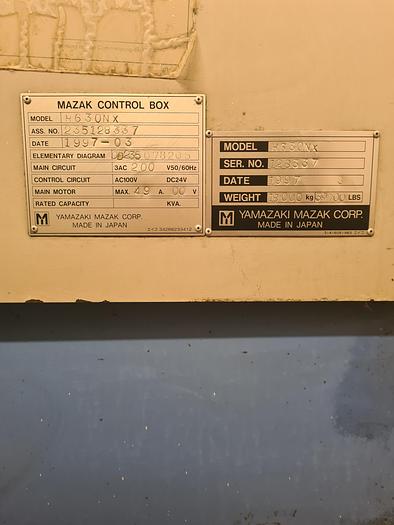 Used 1997 Mazak H630NX Horizontal Machining Center