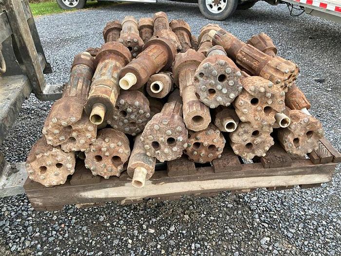 Used Lot of 35 DHD360 (SF6) Shank Hammer Bits