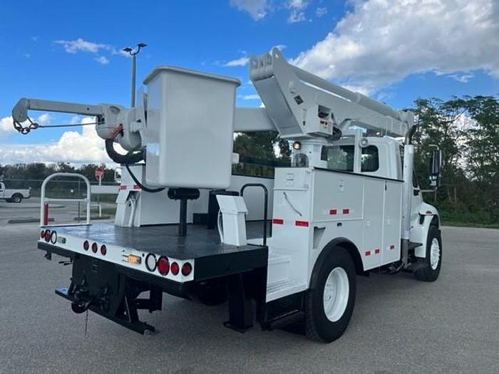 Used Versalift VST-5500SI 60ft Telescopic Bucket Boom on 2014 International 4300 SBA Reg Cab