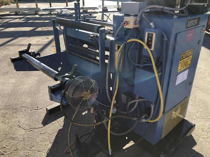 Used 24" ARROW 325 DULPEX SLITTER REWINDER REBUILT 2008
