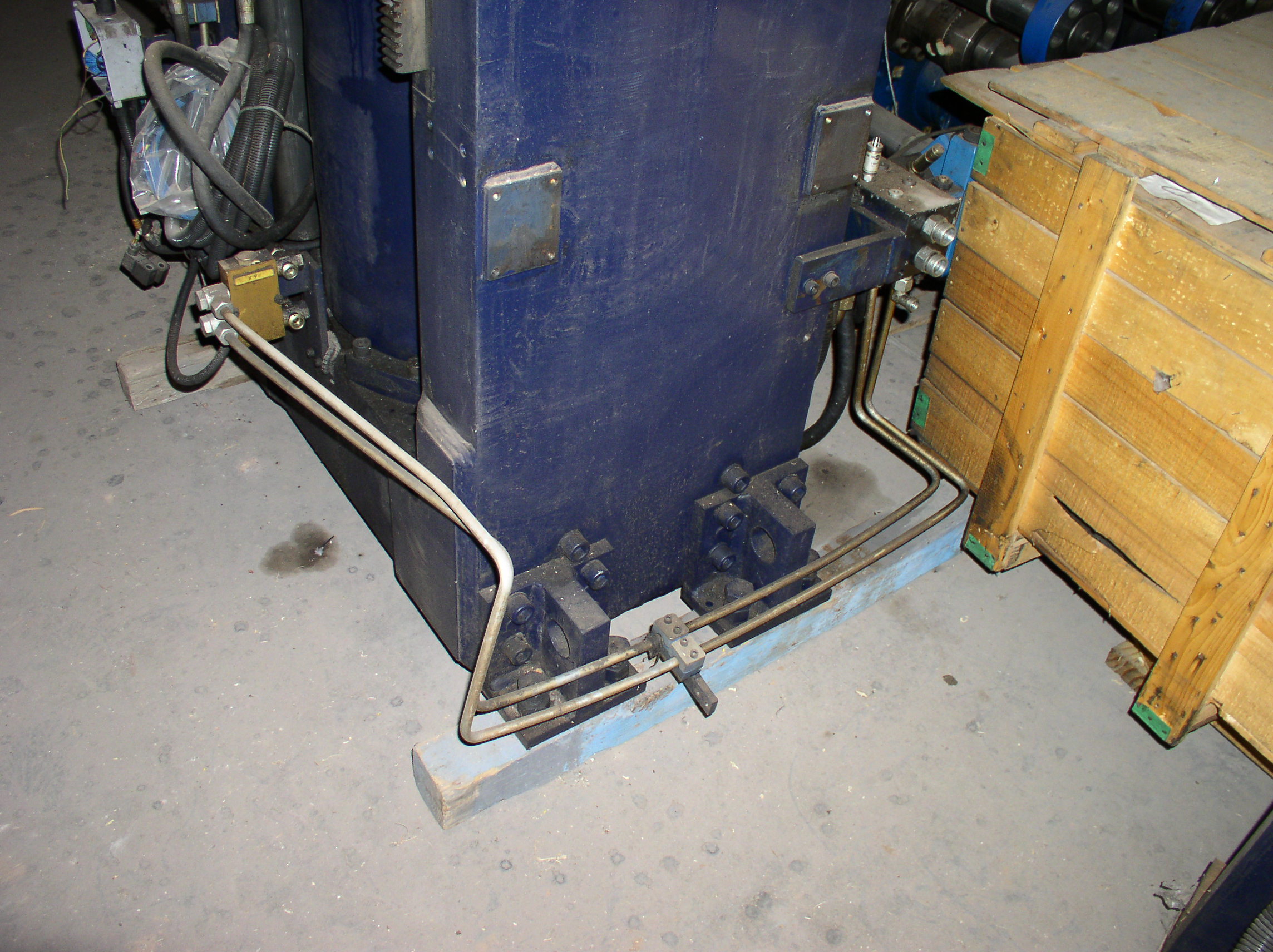 Used 200 Ton Rutil Up-Acting Hydraulic Press; Housing Type; Mfg. 2005; Low Profile; P.O.R.