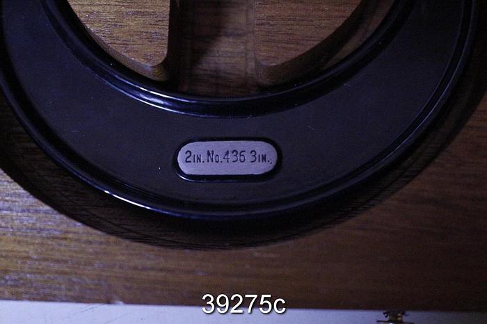 Unused Starrett 436 2"-3" Micrometer Calipers #39275