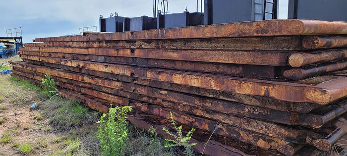 Used Republic Centrifuge Drilling Rig Mats (8' x 40')