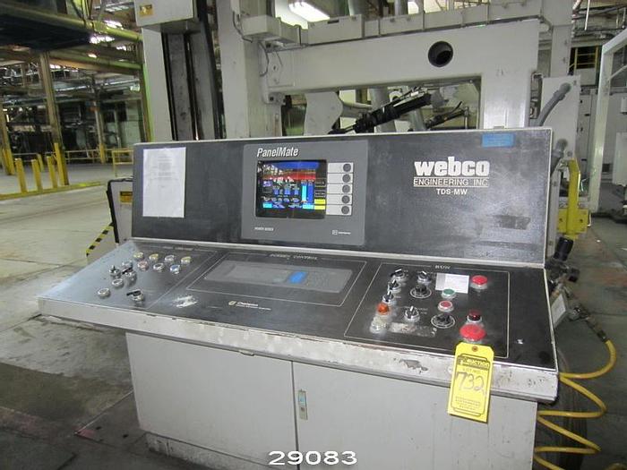 Used Webco TDS-MW Two Drum Winder, 24" X 13 Drums - 60in Rewind #29083