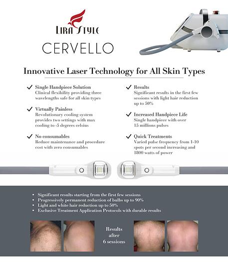 Used Cervello Hair Removal Laser  - SOLD!!