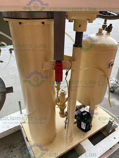 Used Ross  PVM 40 Stainless Steel Triple Shaft Mixer w/ Two 40 Gallon Tanks
