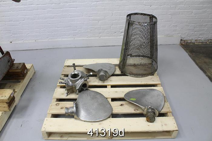 Used Beloit Jones Side Mount Agitator, 3-Vane, 26" Propeller #41319