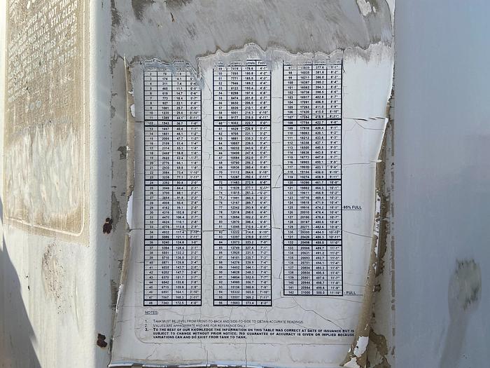 Used 1997 VE ENTERPRISES INC FRAC TANK 500 BBL