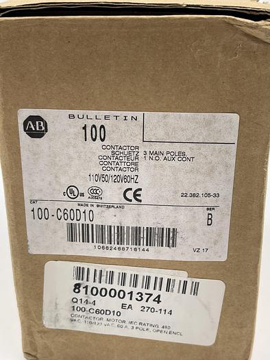 Allen-Bradley 100-C60D10 Ser B